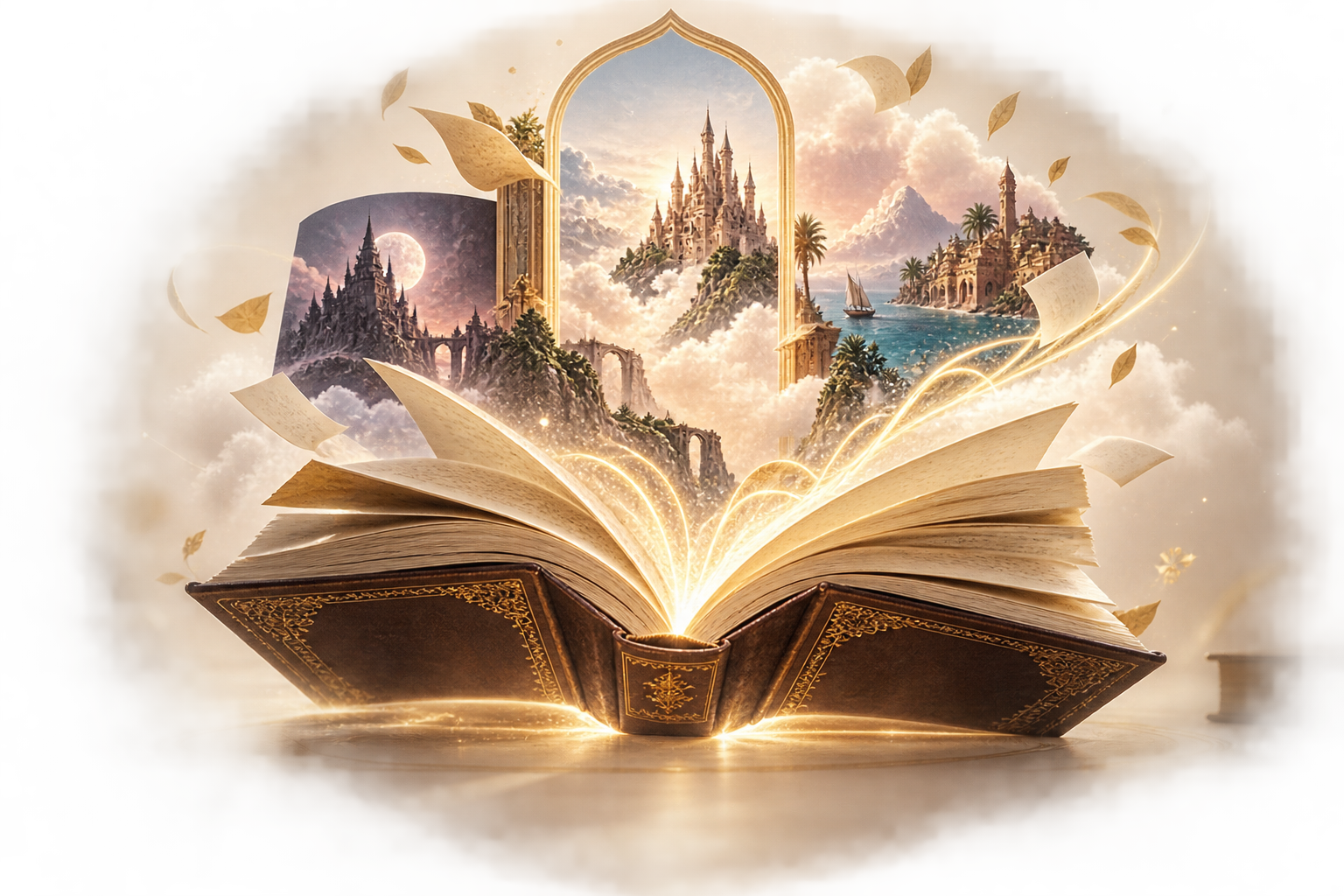 عوالم تخرج من كتاب مفتوح